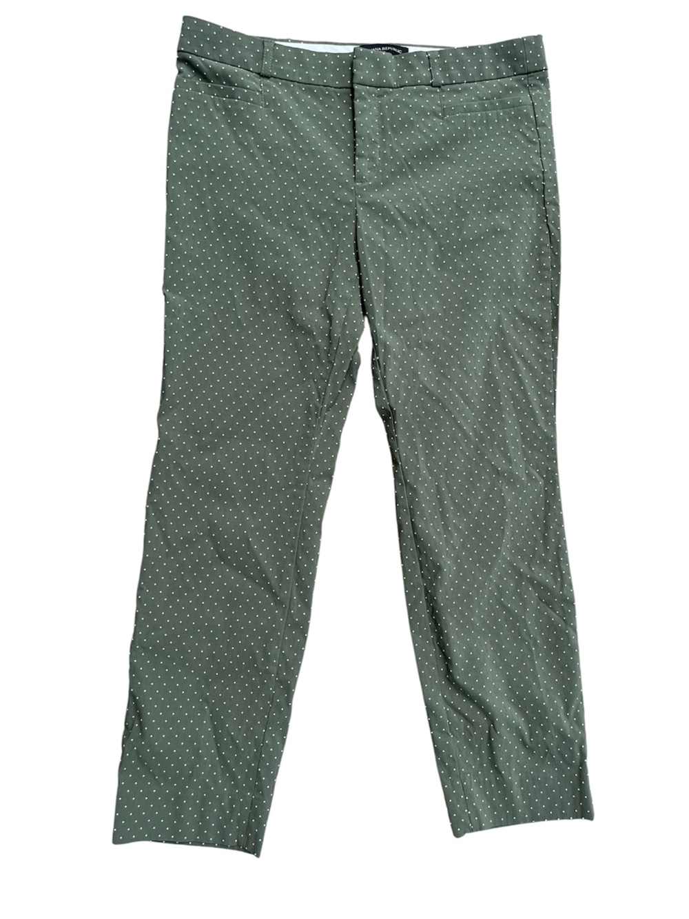 Banana republic women’s Green Polka Dot Pants